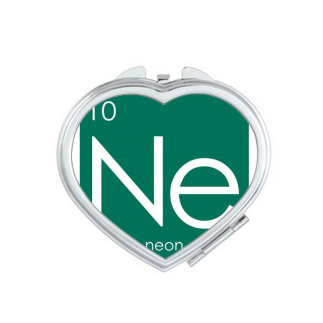 Chestry Elements Period Table Rare Gas Neon Ne Mirror Travel Magnification Portable Handheld Pocket Makeup