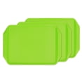 thumbnail image 3 of Plastic Tray, PP Material Food Tray Heat Resistance  For Buffet Restaurant For Hotels Green, 3 of 8