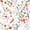 Orange Blush Pink, variant on Erosebridal Cute Rabbit Zipper Twin Comforter Sets with Fitted Sheet and 2 Pillowcases,Woodland Foliage Print Zipper Bedding Set,Orange Blush Pink,Reversible
