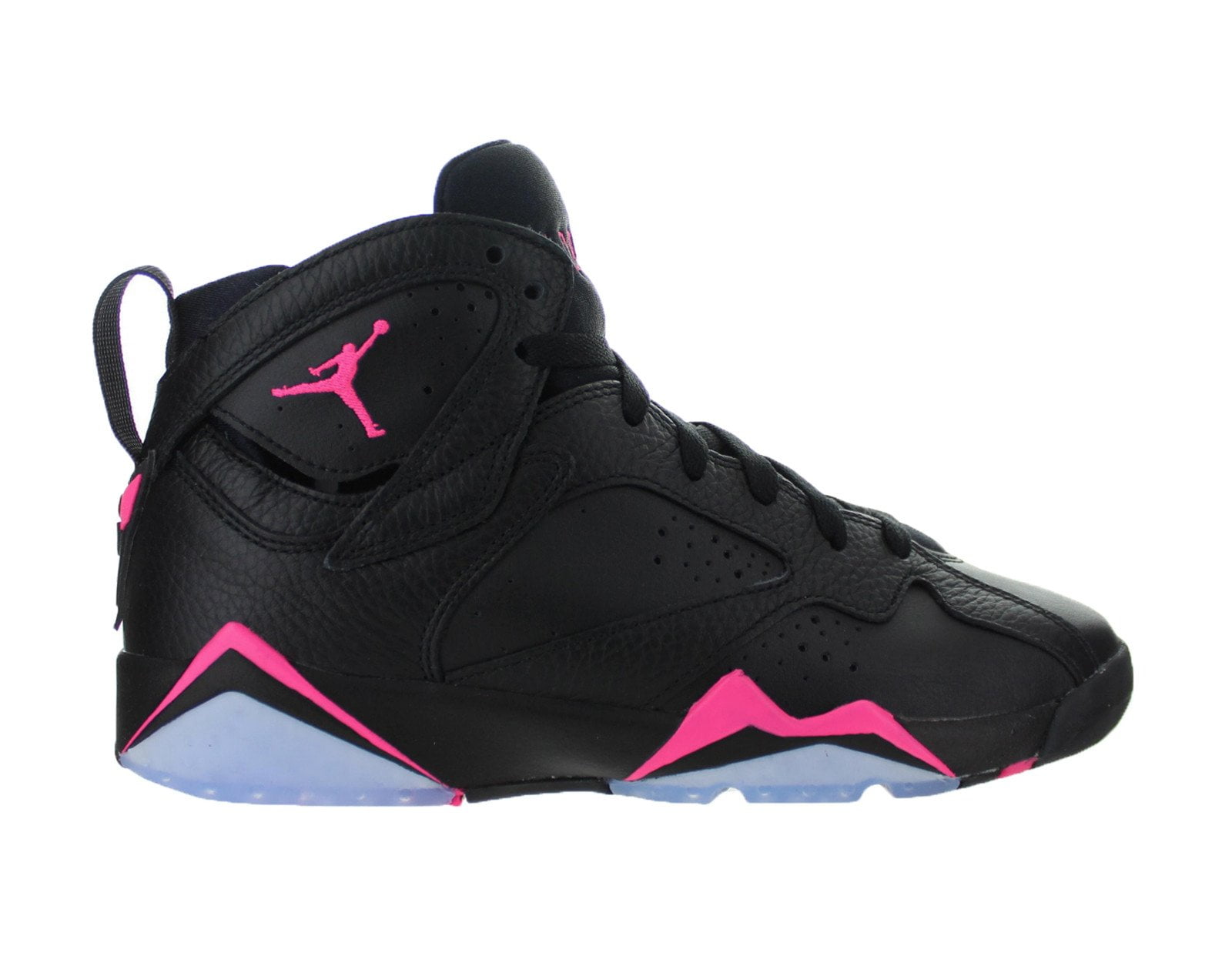 black and pink jordan 7