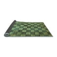thumbnail image 2 of Ahgly Company Indoor Rectangle Checkered Light Blue Modern Area Rugs, 7' x 10', 2 of 4