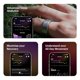 thumbnail image 5 of Ultrahuman Ring AIR-Smart - Rastreador de salud, tamaño primero con kit de tamaño ultrahumano, rastreador de sueño, anillo inteligente para hombres/mujeres, rastreador de fitness (talla 8), 5 of 5