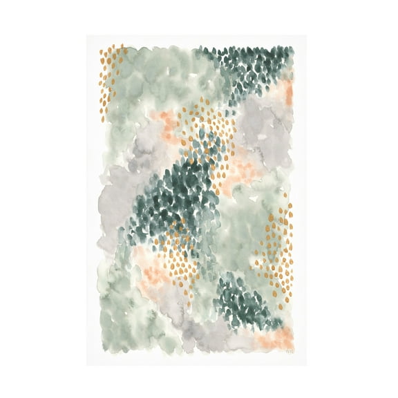 Laura Marshall 'Spring Blooms II' Canvas Art