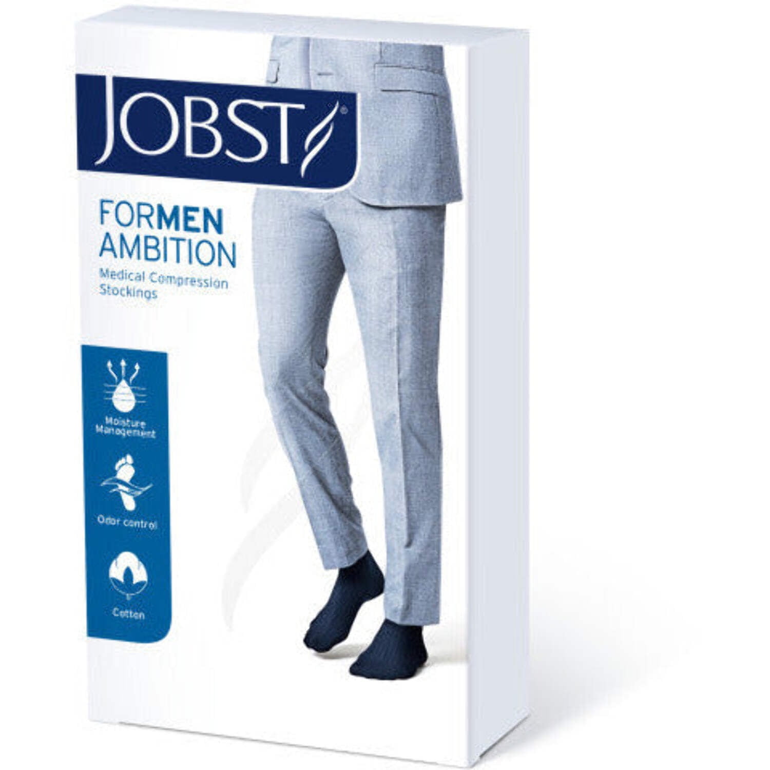 Jobst For Men Ambition 15-20 Knee High Compression Stockings w/Softfit Technology Khaki 6