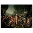 thumbnail image 1 of Great BIG Canvas | Rolled Jacques Louis David Poster Print entitled Leonidas at Thermopylae, 480 BC, 1814, 1 of 4