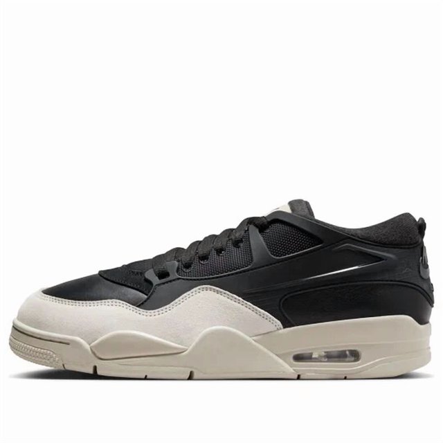 Ni - ke Jordan Men's Jordan 4 RM "Black/Bone" Basketball Shoes FQ7939-001 Size (16)
