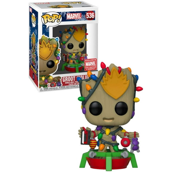 Funko POP! Marvel Groot Vinyl Figure (Holiday)
