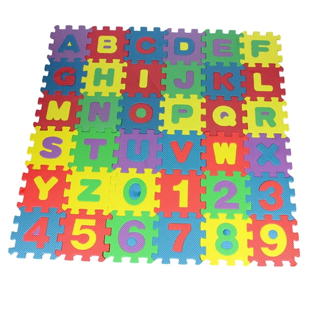 Alfombrilla de juego de Espuma EVA Hugo para niños 14cmx14cm rompecabezas