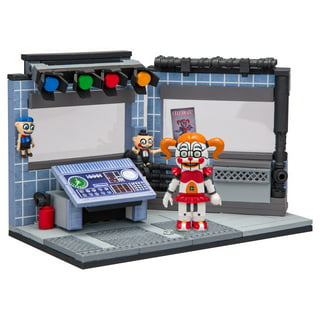 Five Nights at Freddy's Sister Location Series 3 Private Room  Construction Set with Lolbit and Jumpscare Freddy Figures : Home & Kitchen