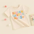 thumbnail image 6 of XXWXYD 2025 First Day of Kindergarten Shirt Boys Girls Preschool Tshirt Cute Back to School Teacher Gift Tee Classroom Celebration Outfit 3-6 Years (4-5 Years,Pink), 6 of 6