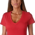 thumbnail image 5 of BELLA+CANVAS T-Shirt à Manches Courtes Col en V Profond pour Femmes, 5 of 5