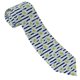 thumbnail image 3 of Fotbe Daisy Striped Nautical Corbata Clásica para Hombre con Estampado – Corbata de Seda Jacquard Tejida, para Negocios, Bodas y Eventos Formales, 3 of 7