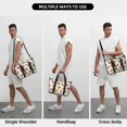 thumbnail image 7 of Travel Bag, Conch Shells Print No.9025 Carry On Duffle Bags Overnight Weekender Bags for Women, Personal Item Travel Bag, Travel Essentials Sport Gym Bag for Men Women, 7 of 7