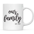 thumbnail image 2 of CTDream Personalized 11oz. Adoption Baby Pregnancy Announcement Coffee Mug Gift, Our Family Est. 2022, 1-Pack, Custom Year, Christmas Birthday Gift Ideas, 2 of 7