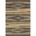 thumbnail image 1 of United Weavers 702 28672 24 1 ft. 10 in. x 2 ft. 8 in. Contours Native Chic Accent Rug, Grey, 1 of 1