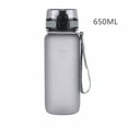 thumbnail image 1 of Bouteille d'Eau en Tritan Sans BPA pour Sports, Salles et Écoles, Randonnée et Vélo, avec Couvercle à Rabat, 650 ml, 1 of 5