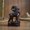 11cm Ebony, variant on Zeiwohndc HandCarved Wooden Goat Figurine Natural Texture Home Decoration Art Piece