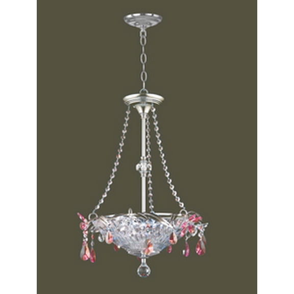 GH90113-Dale Tiffany Lighting-Rowley - Three Light Pendant