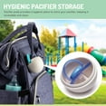 thumbnail image 5 of Melii Pacifier Pods - Grey & Blue - 2 pack - Age 0+, 5 of 5