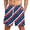 Deep Red, variant on Men's 250 Anniversary USA Beach Shorts Loose Fit Drawstring Summer Vacation 250th Anniversary Shorts with Pockets