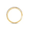 thumbnail image 3 of 14kt Yellow Gold Heart Diamond Bridal Wedding Ring Band Set 7/8 Cttw, 3 of 3