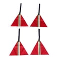 thumbnail image 2 of Tow 4PCS Banderas De Seguridad Reflectantes Rojas Impermeabilizante Bandera De Remolque De Advertencia De Remolque De Alta Visibilidad Para Camiones Bicicletas, 2 of 7