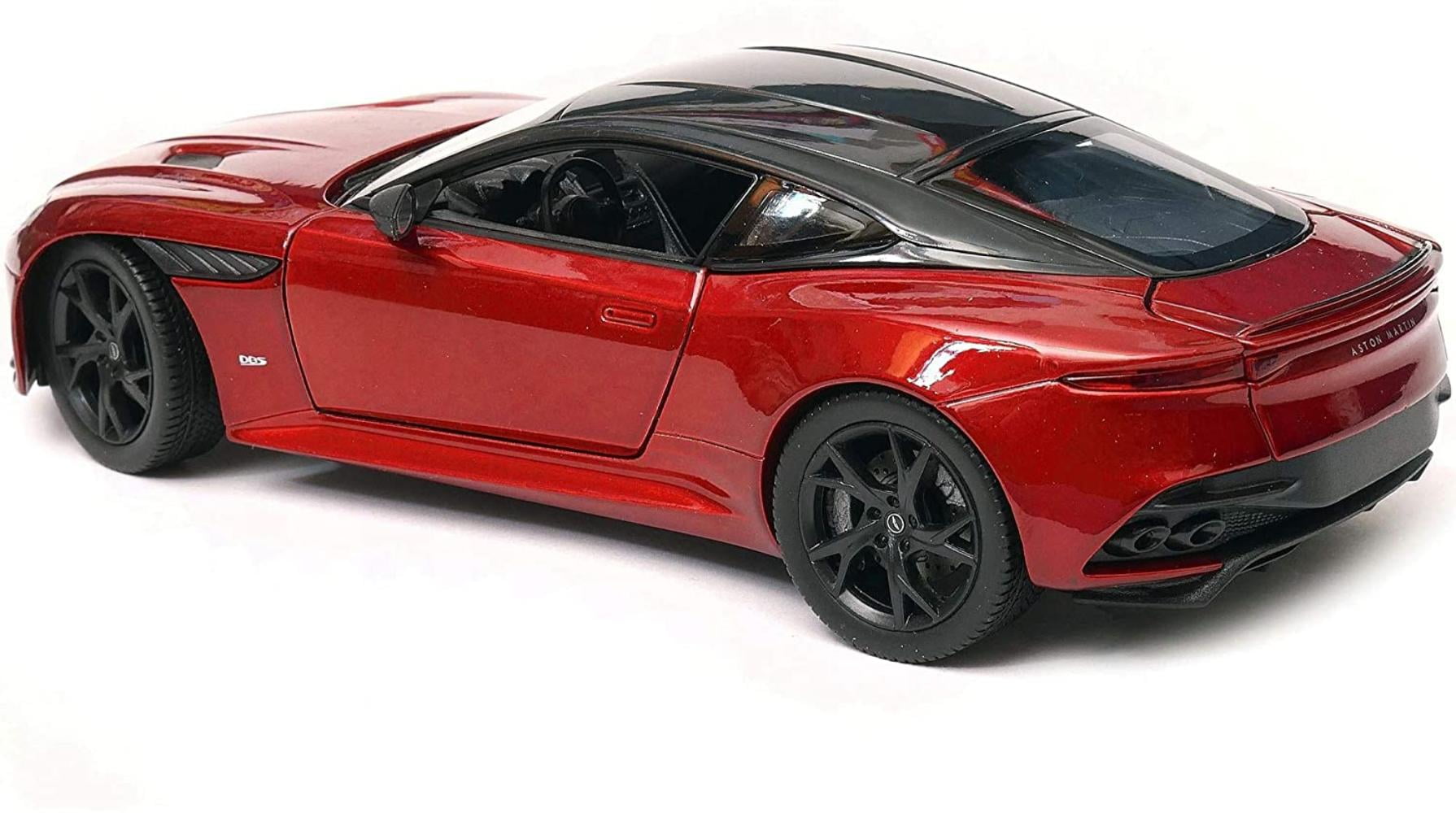 Aston Martin DBS Superleggera Red Metallic with Black Top NEX Models 1/24... 