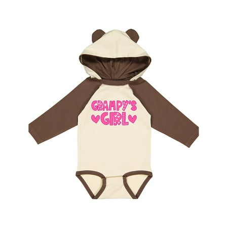 

Inktastic Grampy s Girl Granddaughter Gift Gift Baby Girl Long Sleeve Bodysuit