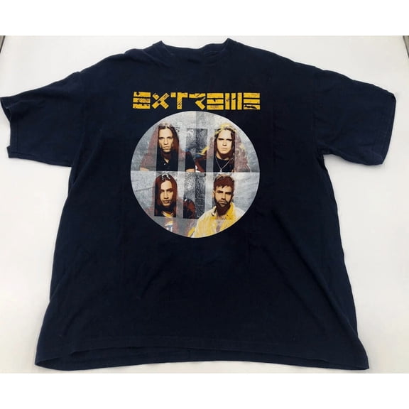 VINTAGE Extreme 1992 Tour Band Collection Cotton Tee S to 5XL T-shirt