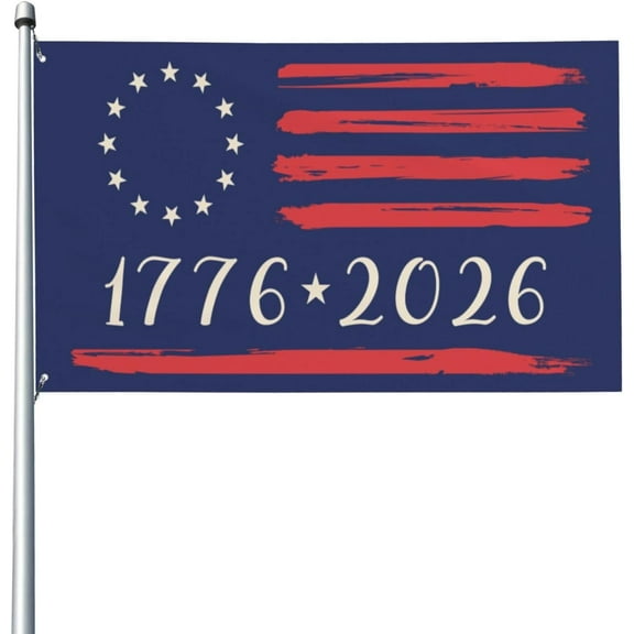 America 250th Birthday 250 Years Usa 1776 2026 Flag 3x5 Banner for Outside Inside