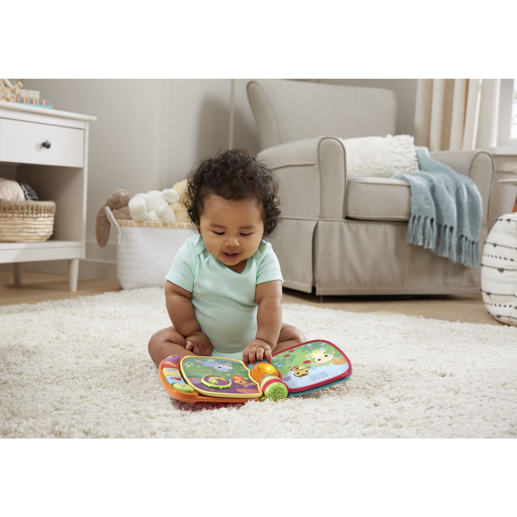 VTech Baby Animal Rhymes Music Book Baby and Toddler Toys