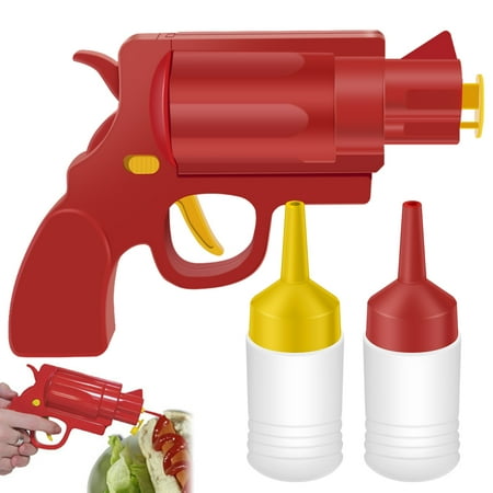 

Condiment Squeeze Bottles Condiments Dispenser Bottle Creative Spraying Bottle Food Grade Plastic Sauce Bottles Seasoning Jar for Ketchup Mustard Oil Liquids Outdoor Barbecue Picnic
