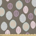 thumbnail image 1 of Pastel Fabric by the Yard, Floral Pattern with Prehistoric Leaves Abstract Motifs Bohemian Style, Upholstery Fabric for Dining Chairs Home Decor Accents, 10 Yards, Multicolor by Ambesonne, 1 of 4
