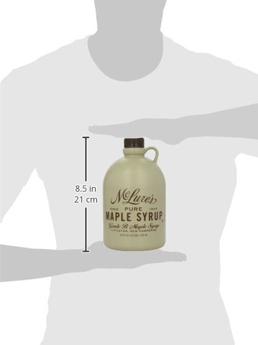 Mclure's Pure Grade A Very Dark New England Maple Syrup | Kosher | 64 fl. oz.