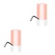thumbnail image 2 of Wosthever Dispensador de agua, bomba de botella de agua recargable por USB, interruptor eléctrico para beber, accesorio para bomba Rosa 2piezas Wosthever CBP166056, 2 of 6