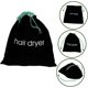 thumbnail image 3 of Hair Dryer Drawstring Pouch Black Hair Dryer Organizer Bag Storage Bag For Travel Fits Most Dryers, 3 of 4