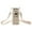 🍒 Beige_Base#2537, variant on Waterproof Nylon Water Bottle Carrier Bag with Adjustable Strap and Front Pocket for Hiking and Daily Use