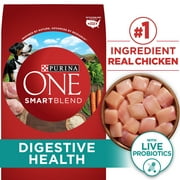 Purina ONE Probiotics, Natural Dry Dog Food, Smartblend Digestive Health Formula, 31.1 lb. Bag