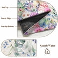 thumbnail image 2 of Bunny Easter Round Rug 3ft Washable Circle Entryway Rugs Non Slip Spring Floral Eucalyptus Leaves Eggs Weeping Area Rug Indoor Floor Carpet for Bedroom Kitchen Living Room Home Office Dining Room, 2 of 7