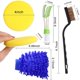 thumbnail image 2 of Juego de 13 cepillos de limpieza para coche, kit de accesorios metálicos para limpieza de coche, 2 of 5