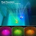 thumbnail image 4 of Fuente de piscina flotante KingSom con espectáculo de luces submarinas, 4 of 6