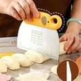 thumbnail image 1 of HOARBOEG Stainless Steel Cutting Blade Handle Baking Scraper, 1 of 6