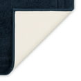 thumbnail image 4 of Mohawk Diplomat Bath Mat Soft Absorbent Quick Dry Machine Washable Non-Slip Bathroom Mat, Indigo, 24" x 40", 4 of 6