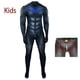 thumbnail image 1 of Movies Nightwing Cosplay Costume Bodysuit Superhero Jumpsuuit Comic Zentai Suit Halloween Carnival for Party Men Kids Role Play, 1 of 5