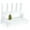 White, variant on PopYum Seattle Gray Space Saving Drying Rack from 100% Recycled Bottles, countertop for baby bottles