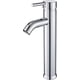 thumbnail image 1 of Basin Taps, Tall Basin Mixer Tap for Washroom and Bathroom, Tall Counter Top Basin Mixer Tap, Cold and Hot Water Available Basin Tap Chrome Brass with, 1 of 5