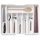thumbnail image 3 of Organizador Cajones para Cubiertos Con Divisores Bandeja Expandible para Utensilios (blanco), 3 of 9
