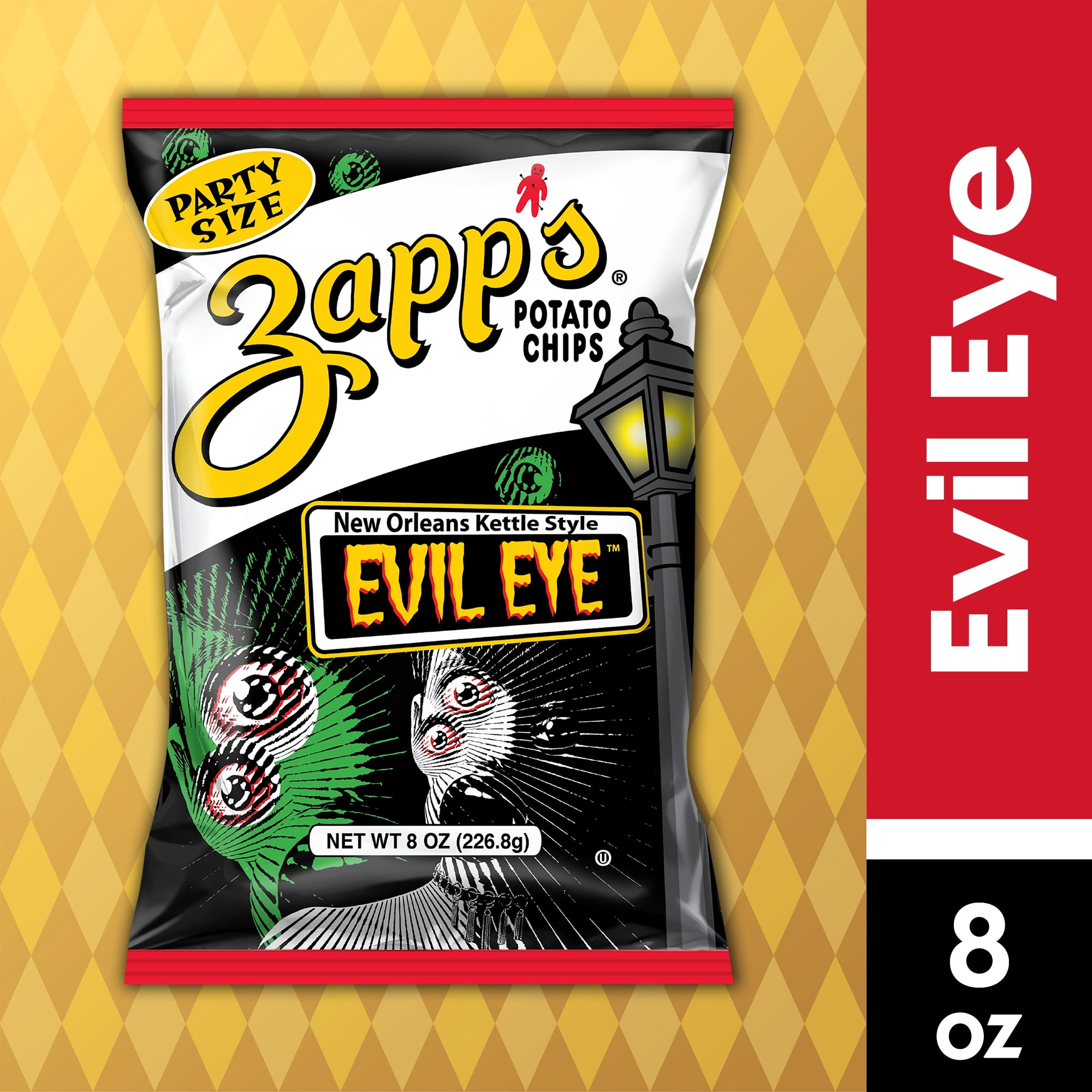 8 oz Zapp's Evil Eye New Orleans Kettle Style Potato Chips