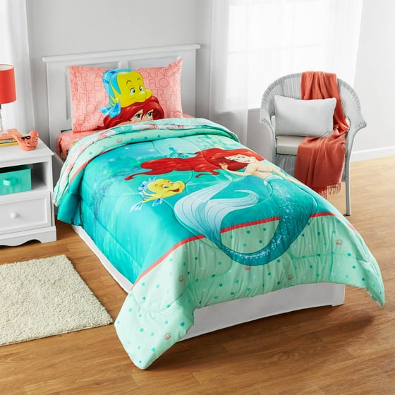 Disney Little Mermaid "Besties Chill Together" Reversible Twin/Full