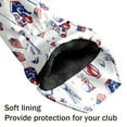thumbnail image 6 of Golf Club Cover Velvet Lining Suitable for the First Wood, Fairway Wood and Hybrid Club Head Cover Golf Gifts, 6 of 6